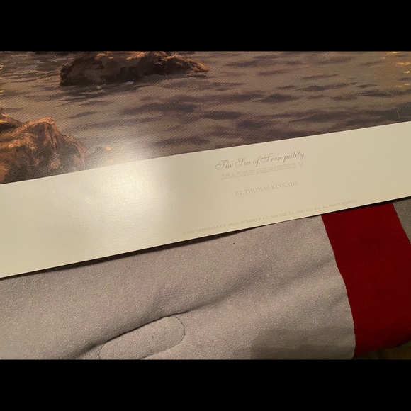 Thomas kinkade “Sea of Tranquility” 1998 - Picture 2 of 4